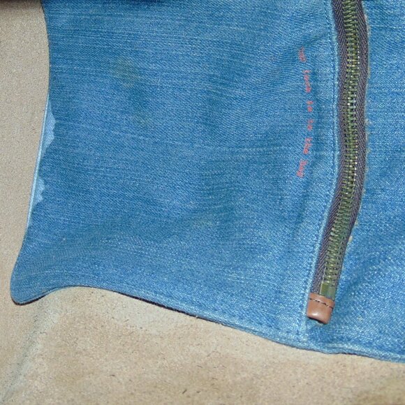 LUCKY BRAND LEATHER TOOLED BRAIDED TOTE - Picture 9 of 10